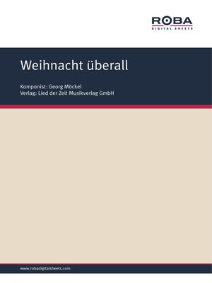 cover image of Weihnacht überall